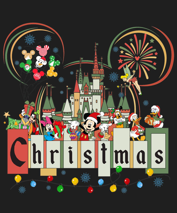 Christmas Magic DTF Transfer Ready to Press