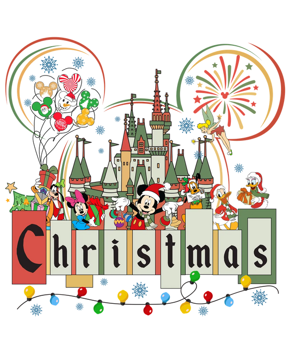 Christmas Magic DTF Transfer Ready to Press