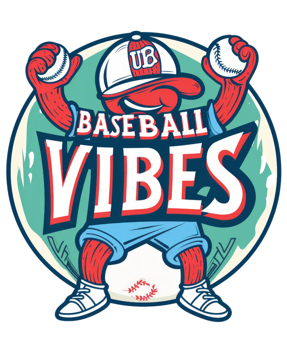Baseball Vibes DTF Transfer Ready to Press