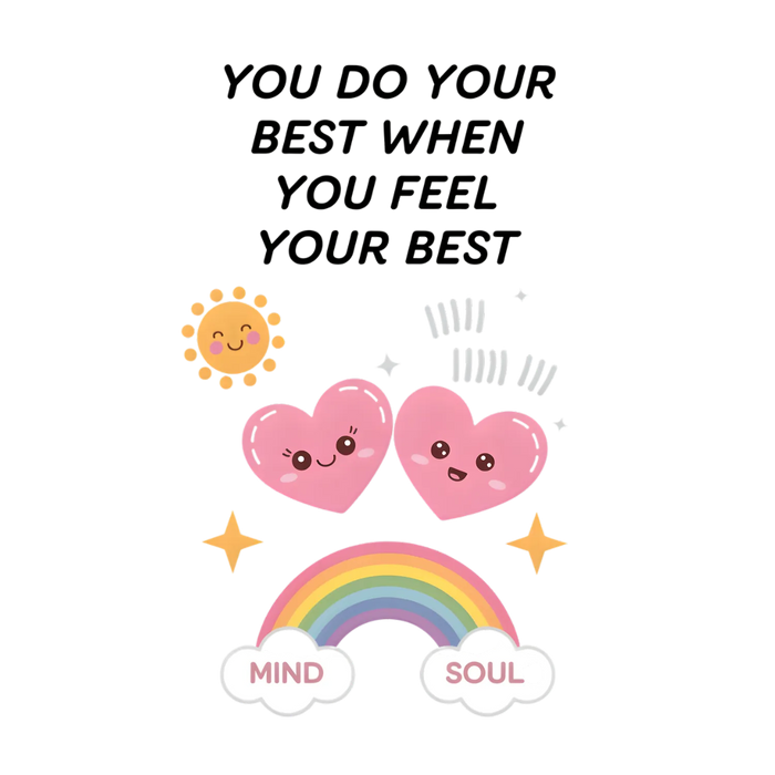 Feel Your Best DTF Transfer Ready to Press