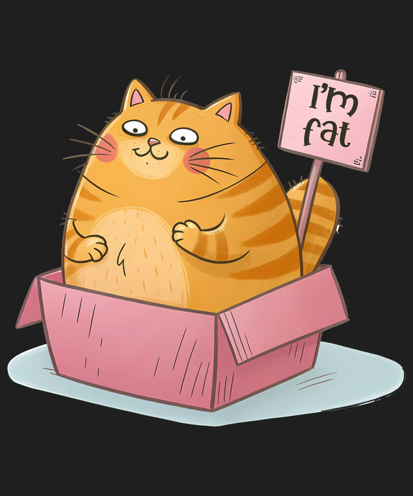 Fat Cat DTF Transfer Ready to Press