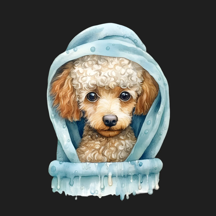 Puppy Hood DTF Transfer Ready to Press