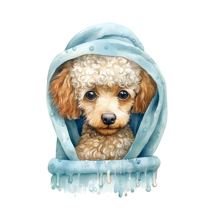 Puppy Hood DTF Transfer Ready to Press