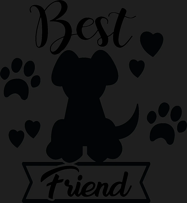 Dog Paw DTF Transfer Ready to Press