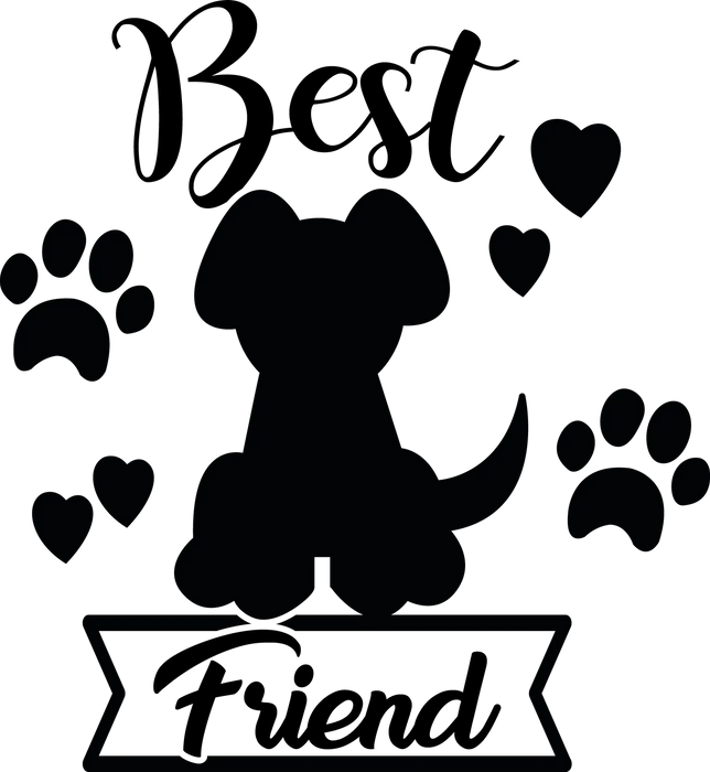 Dog Paw DTF Transfer Ready to Press