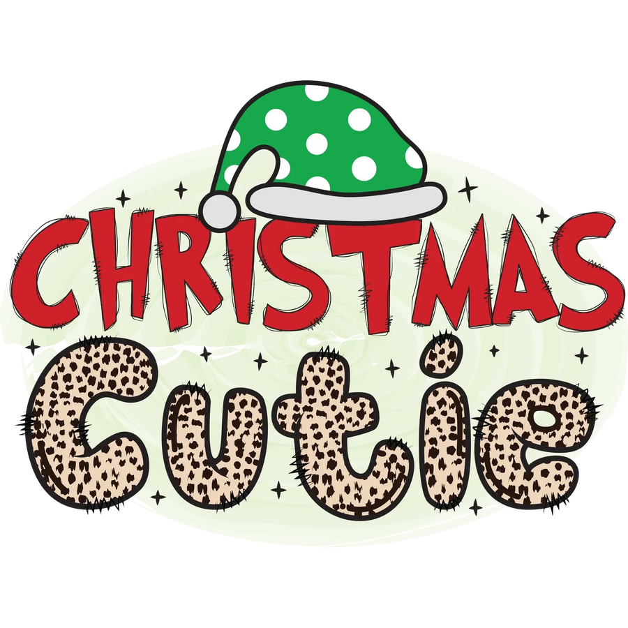 Christmas Cutie DTF Transfer Ready to Press