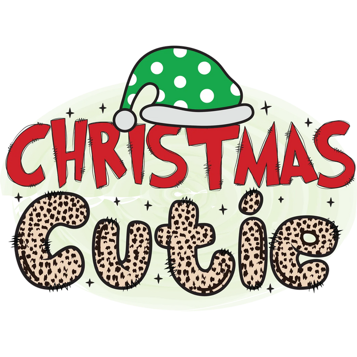 Christmas Cutie DTF Transfer Ready to Press