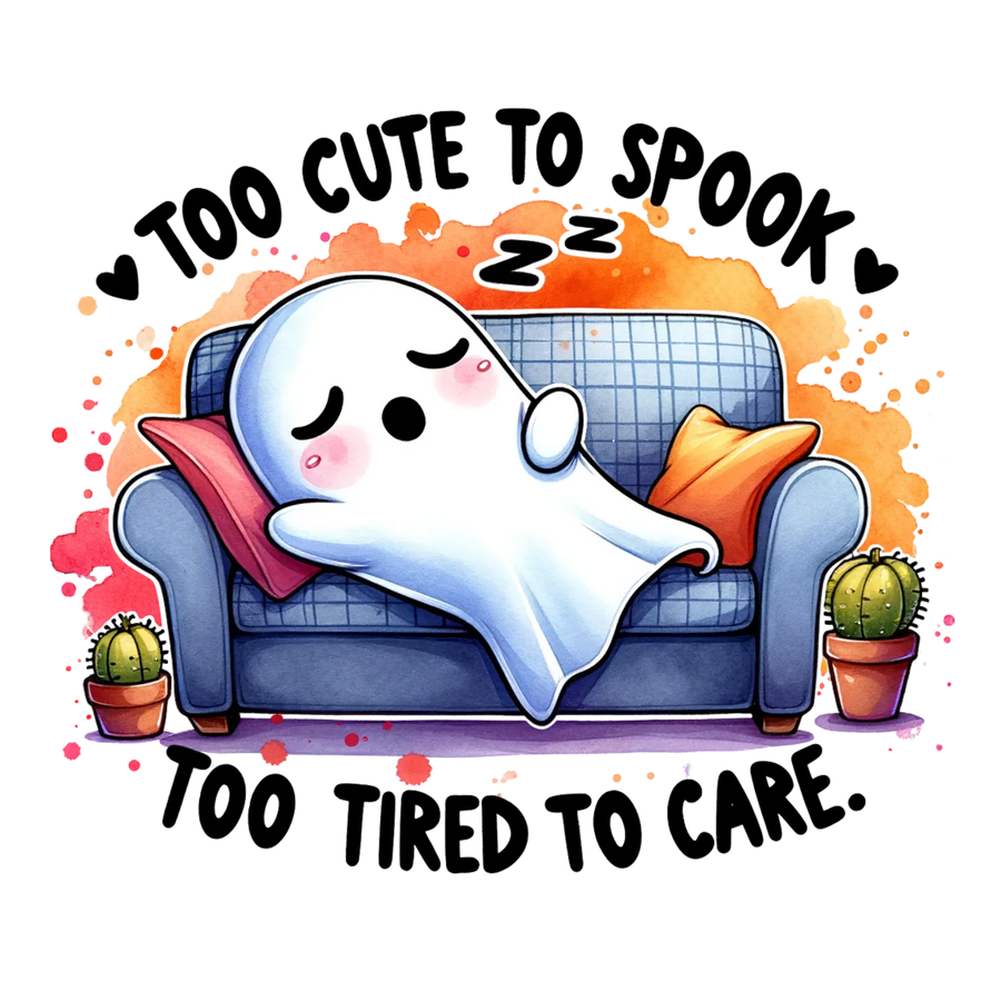 Ghost Nap DTF Transfer Ready to Press