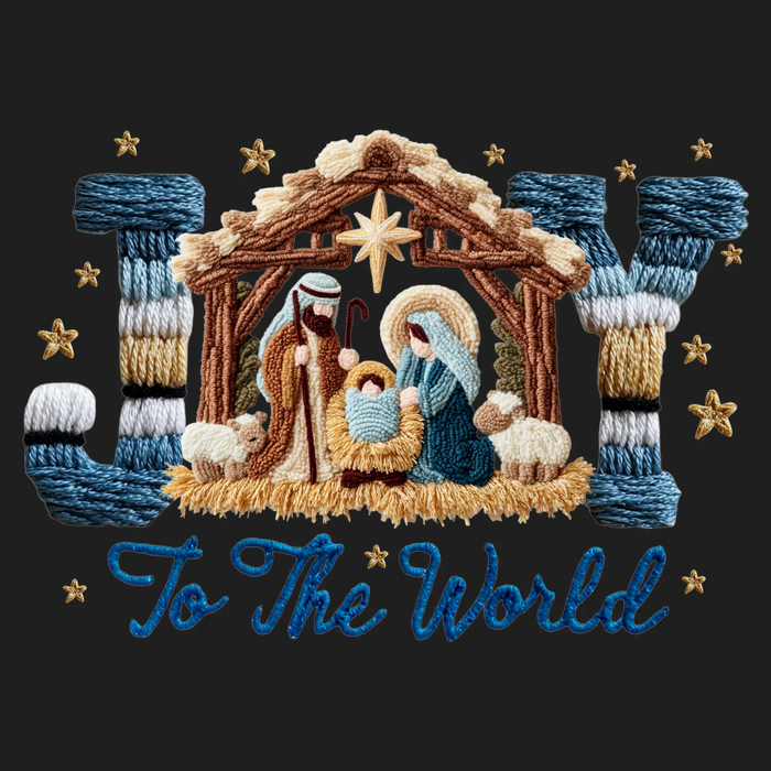 Nativity Scene DTF Transfer Ready to Press