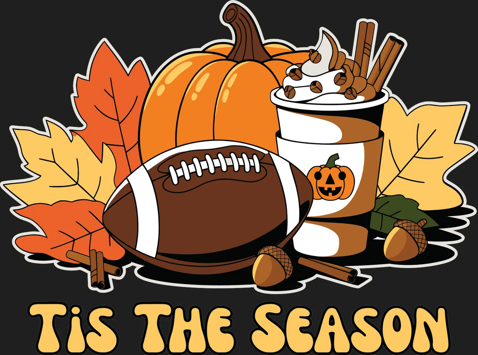 Autumn Vibes DTF Transfer Ready to Press - 'Tis The Season