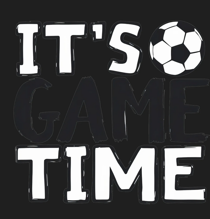 Game Time Soccer DTF Transfer Ready to Press