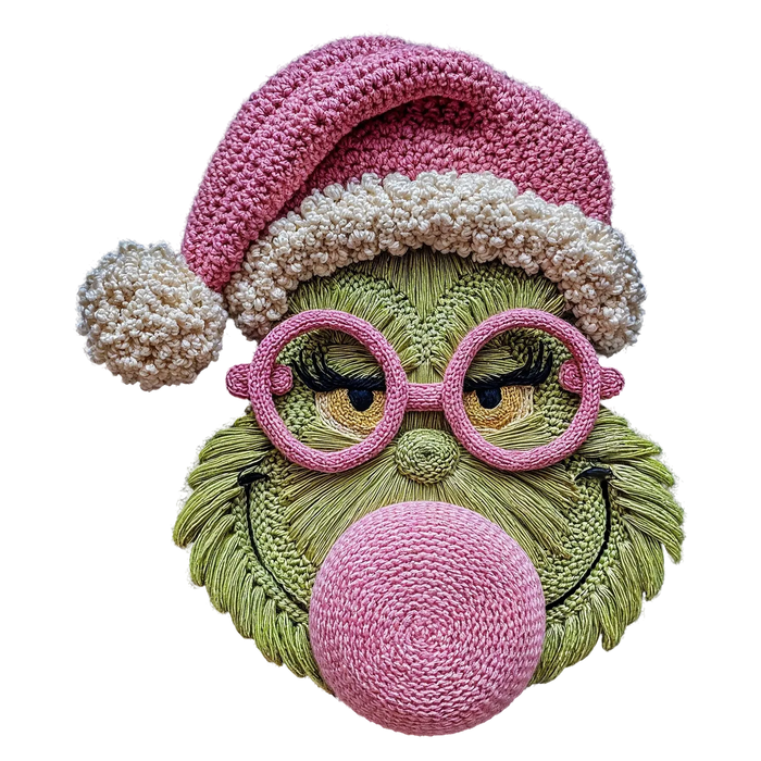 Christmas Bubblegum Elf DTF Transfer Ready to Press