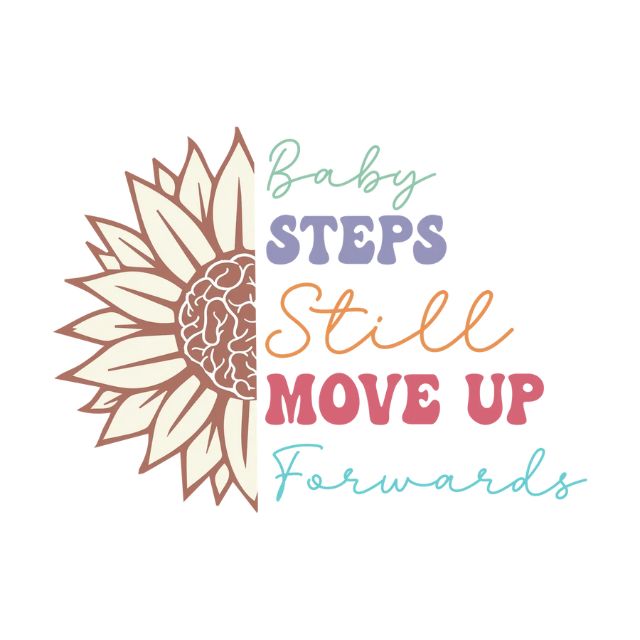 Motivational Quote DTF Transfer Ready to Press