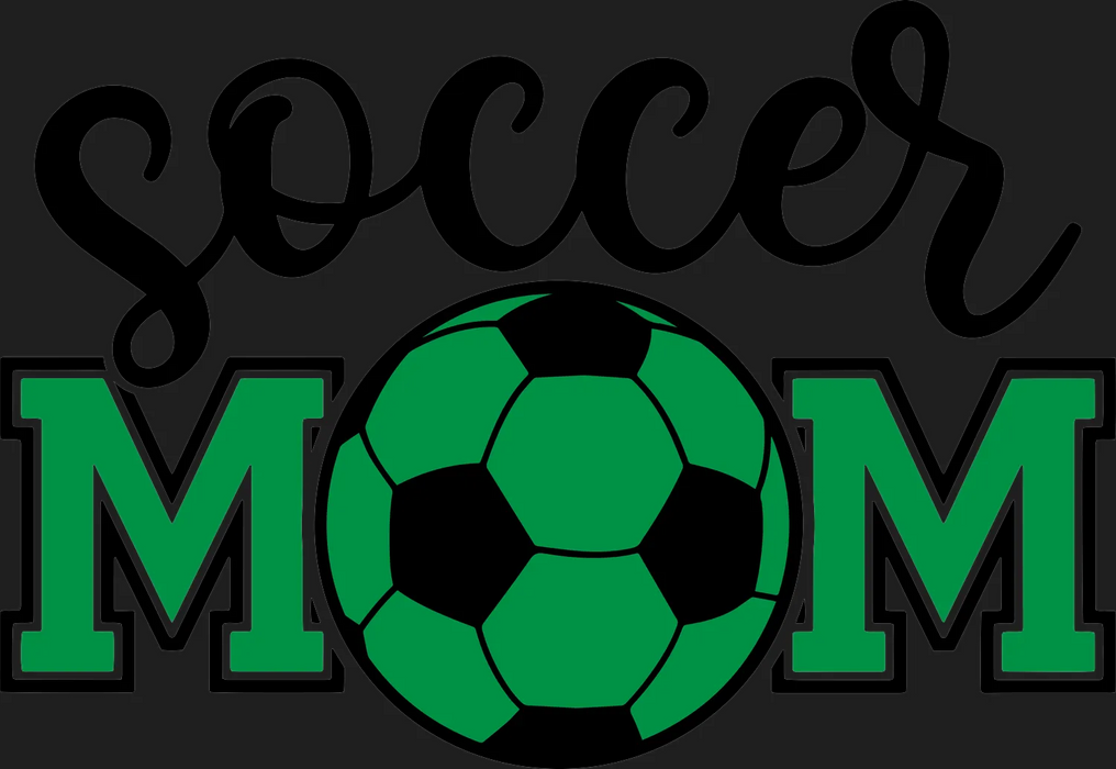 Soccer Mom DTF Transfer Ready to Press