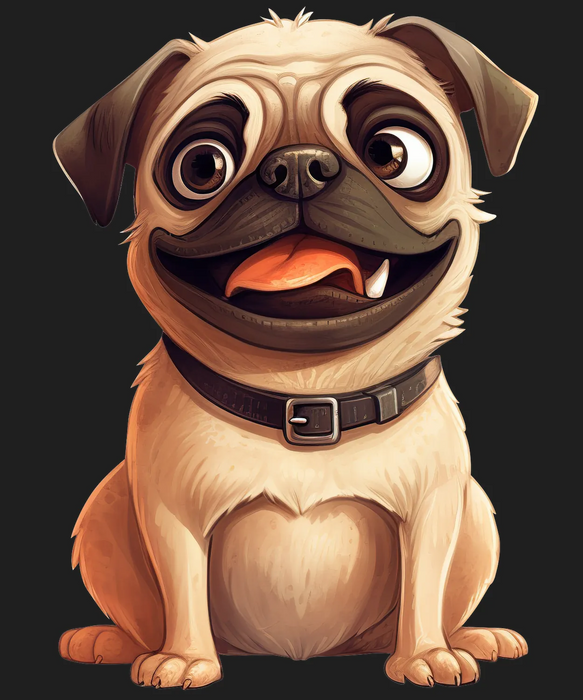 Pug Lover DTF Transfer Ready to Press