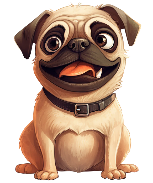 Pug Lover DTF Transfer Ready to Press