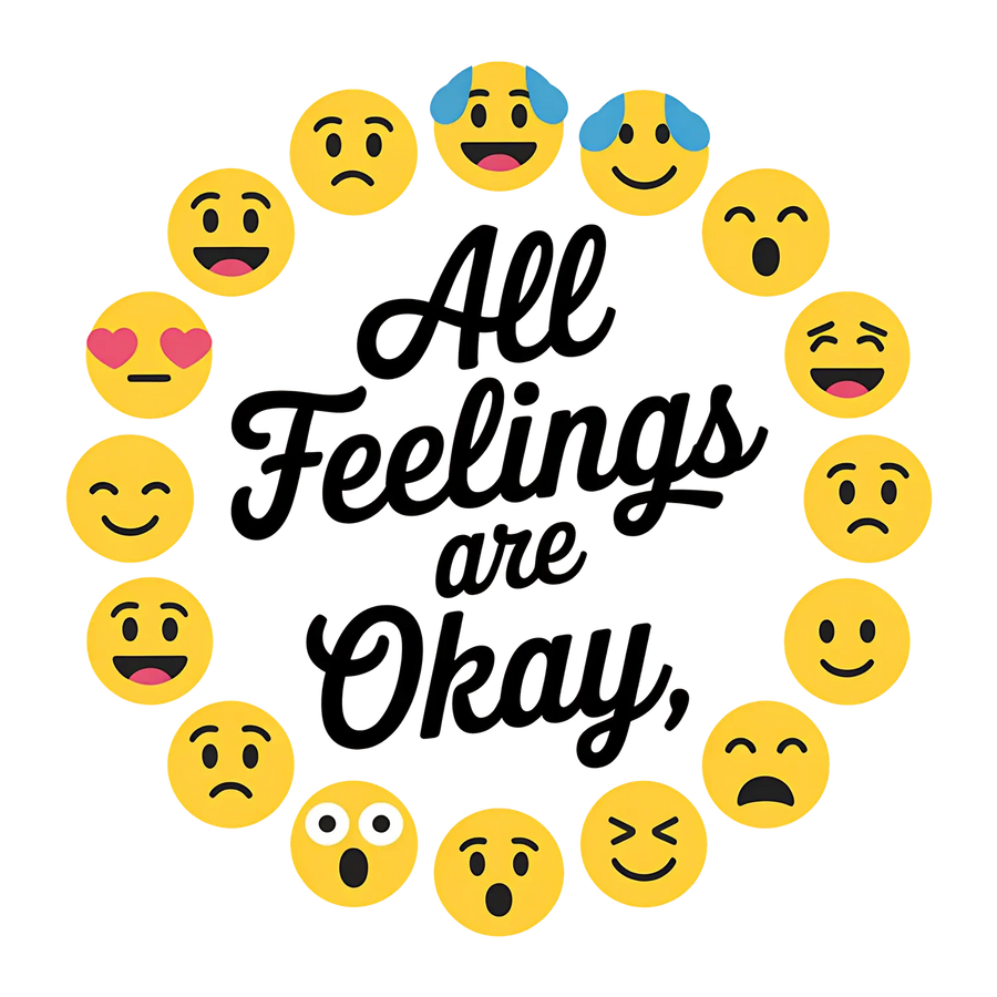 Emotional Emoji DTF Transfer Ready to Press
