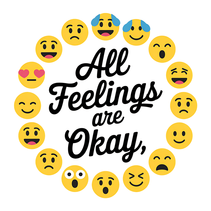 Emotional Emoji DTF Transfer Ready to Press