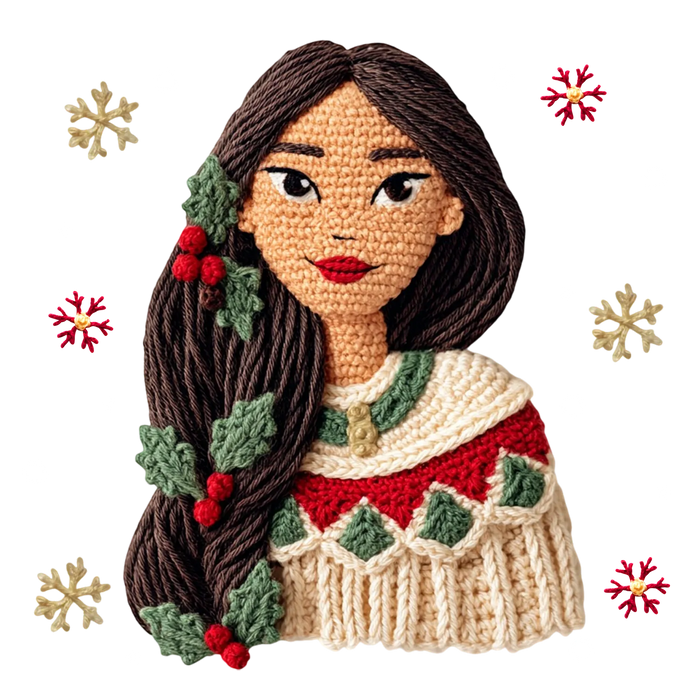 Holiday Knit Style DTF Transfer Ready to Press