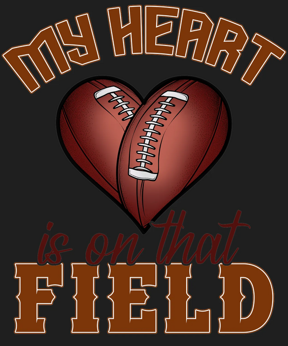 Football Love DTF Transfer Ready to Press