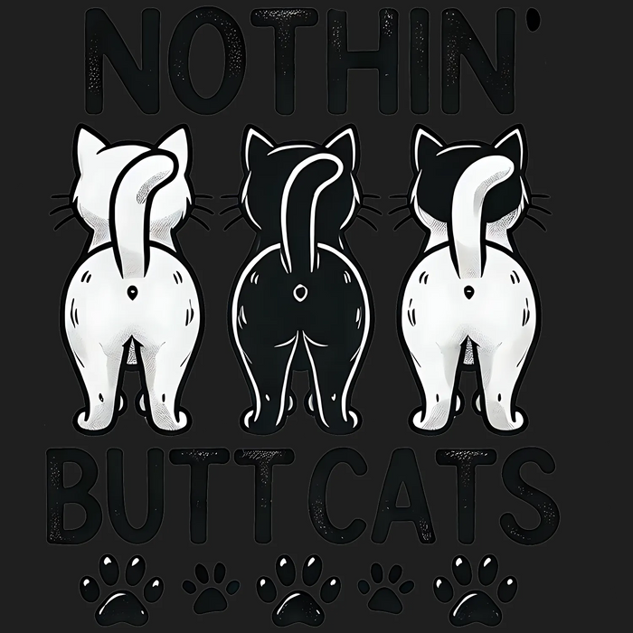 Cat Humor DTF Transfer Ready to Press