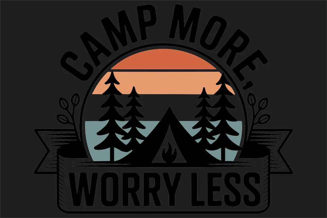 Camping DTF Transfer Ready to Press - Wanderlust