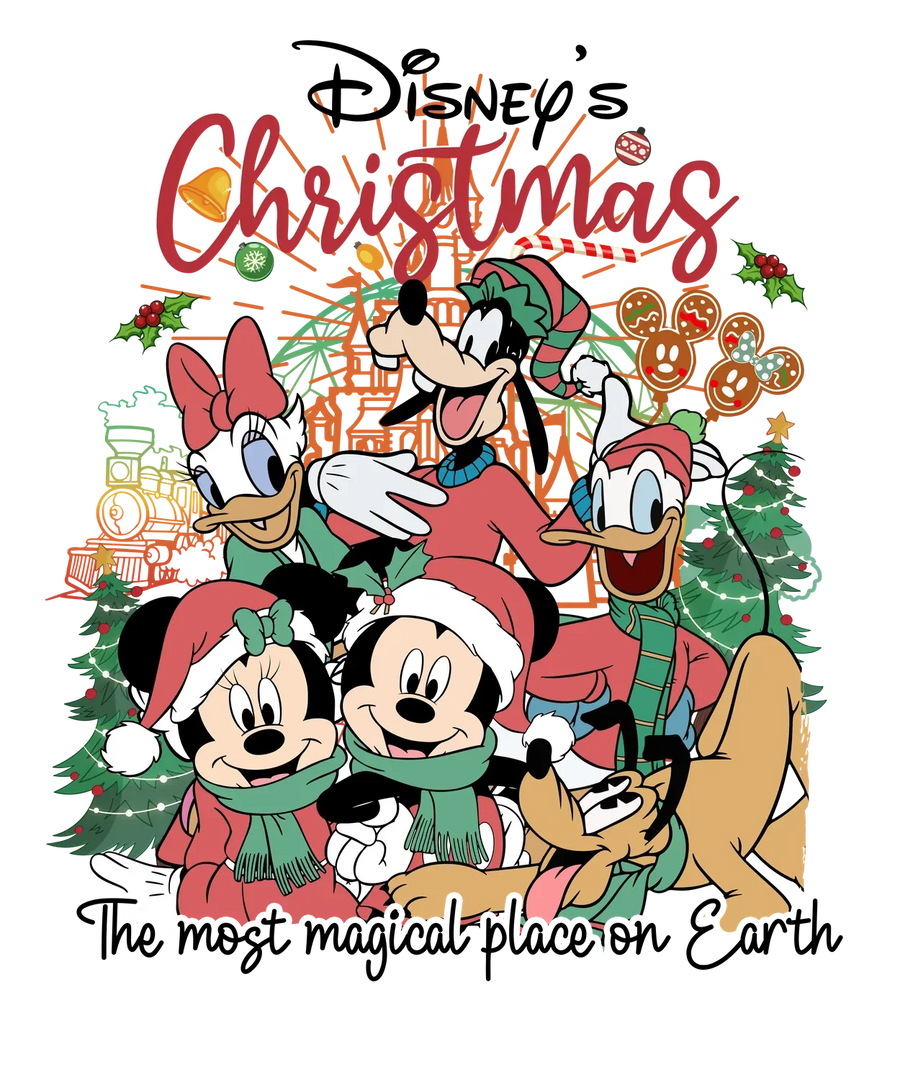 Christmas DTF Transfer Ready to Press