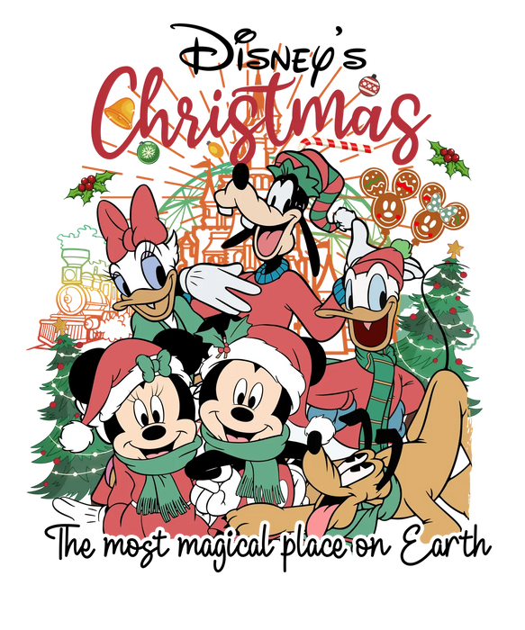 Christmas DTF Transfer Ready to Press