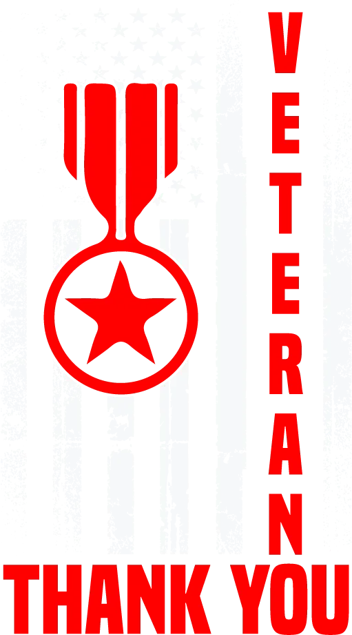 Veteran Thank You DTF Transfer Ready to Press