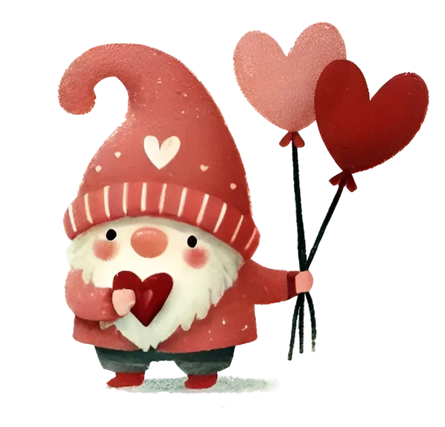 Valentine's Day Gnome | DTF Center