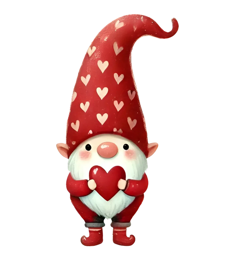 Valentine's Day Lover Gnome Design | DTF Center