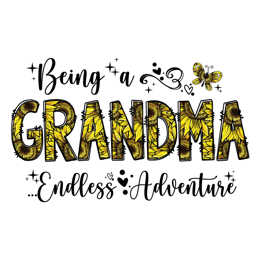 Ser abuela Diseño - DTF Listo para imprimir