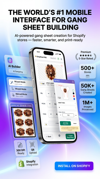 DTF Gang Sheet Builder