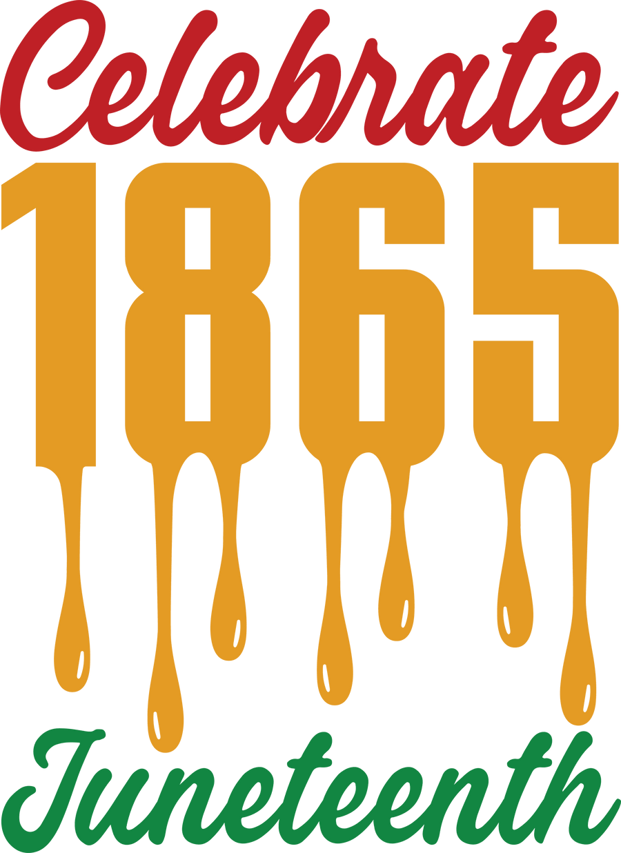 Celabrate Juneteenth Design - DTF Ready To Press