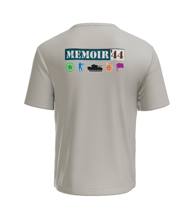 USMC Gaming Club Memoir '44 T-Shirt – Silver