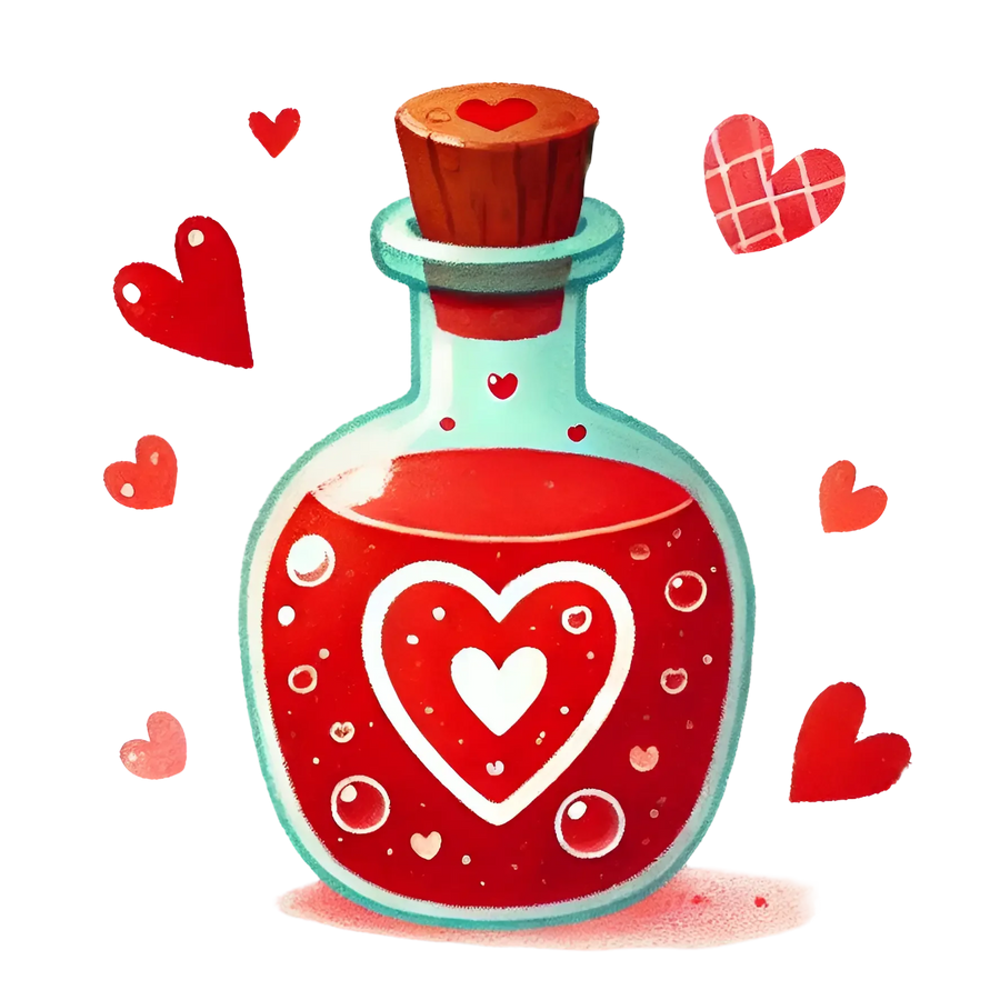 Valentine's Day Love Potion Design | DTF Center