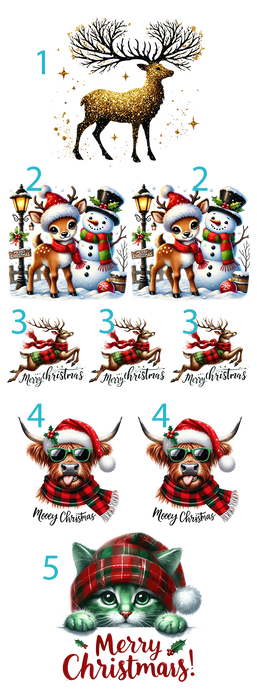 Holiday Magic: DTF Gang Sheet Christmas DTF Gang Sheet 22"x60" Premade