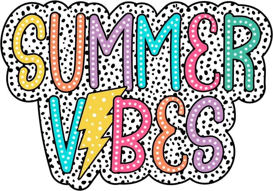 Fun Summer Doodle Print Ready to Press