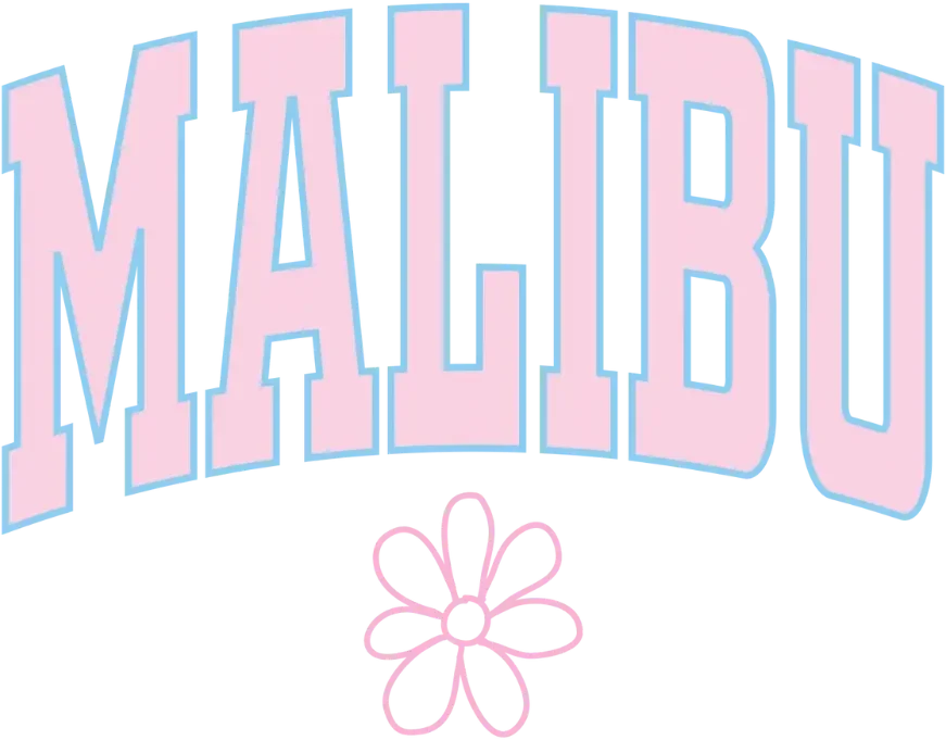 Malibu Design - DTF Ready To Press