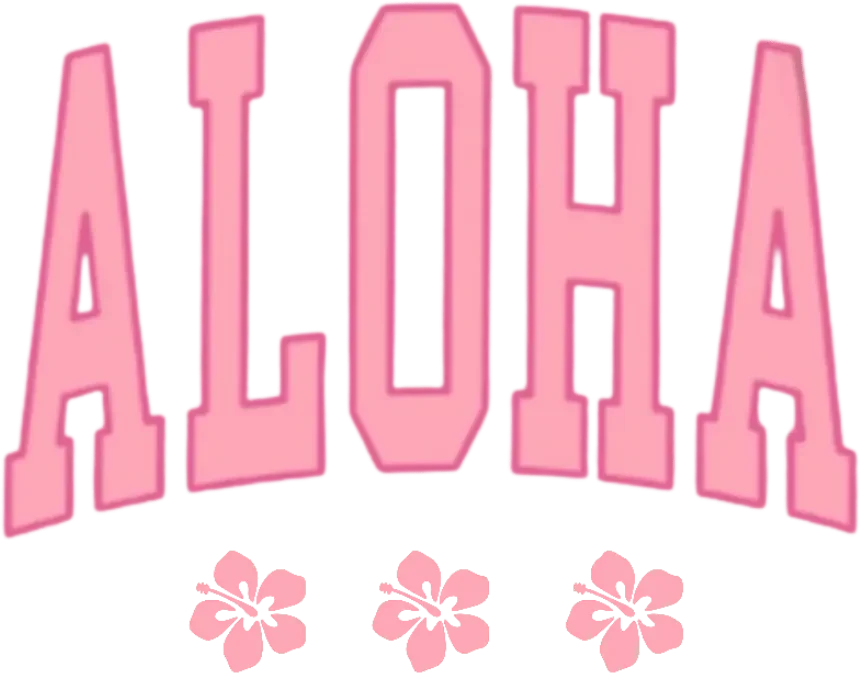 Aloha Design - DTF Ready To Press
