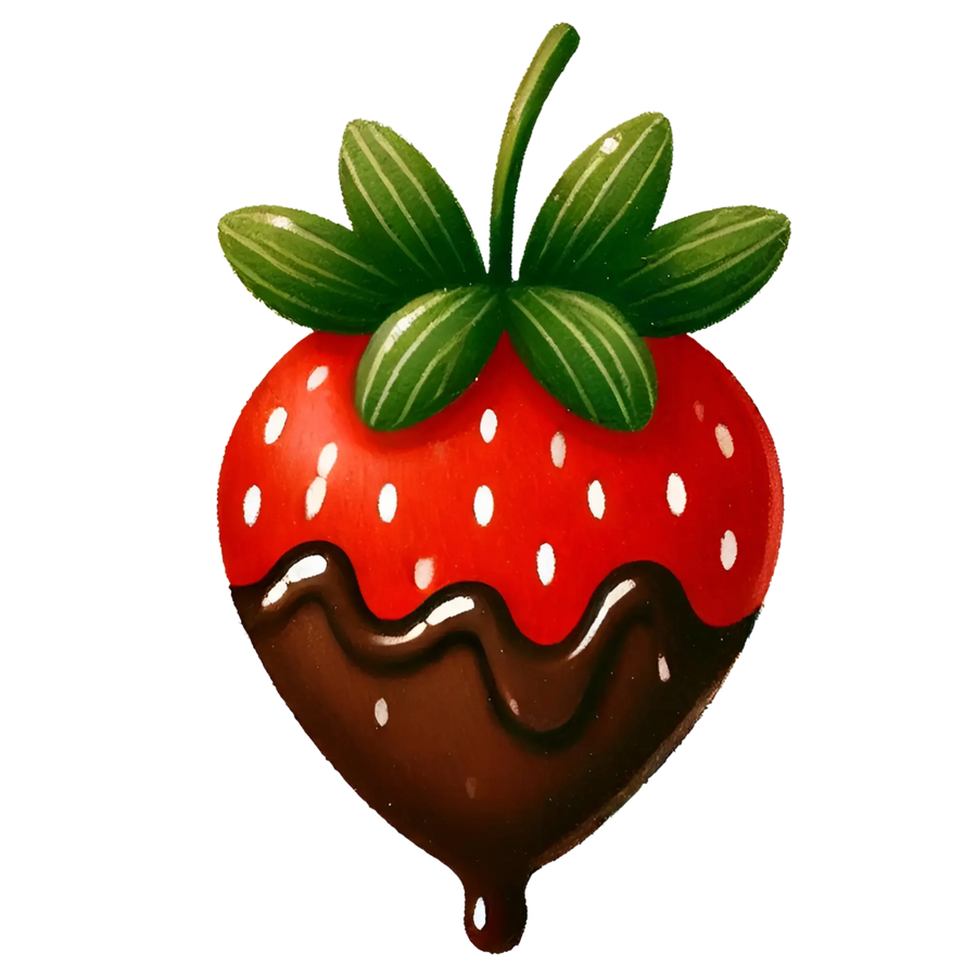 Strawberry Valentine's Day Design | DTF Center