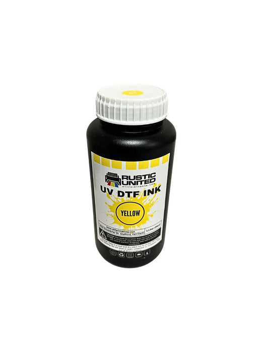 UV DTF Printer USA Yellow Ink - 1 Liter - DTF Center 