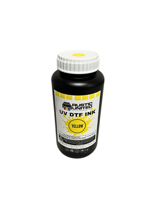 UV DTF Printer USA Yellow Ink - 1 Liter - DTF Center 
