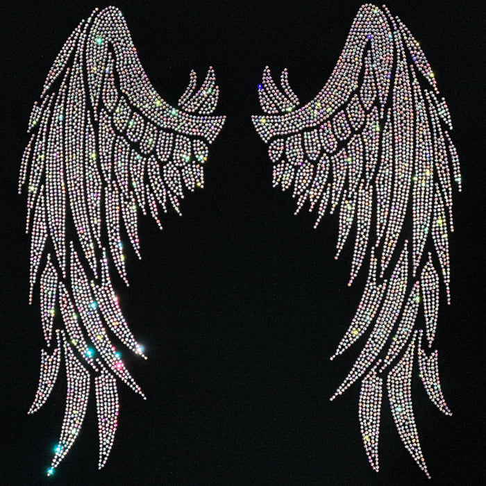 Rhinestone Ready to Press LA Wings Design