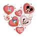 Crazy For You Mickey Mouse Valentine Design - DTF Ready To Press - DTF Center