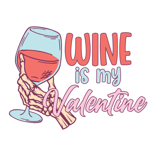 Wine Is My Valentine Design - DTF Ready To Press - DTF Center 