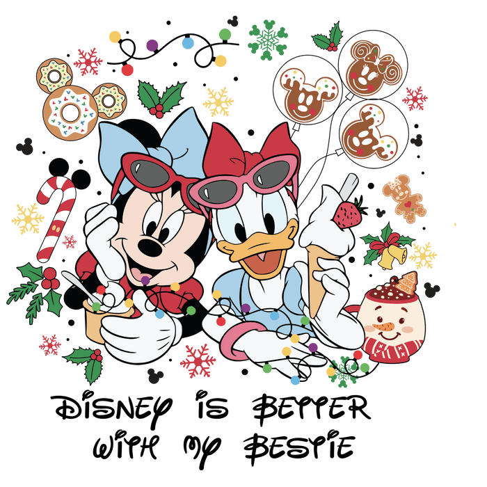 Disney Is Better Christmas Design - DTF Ready To Press - DTF Center