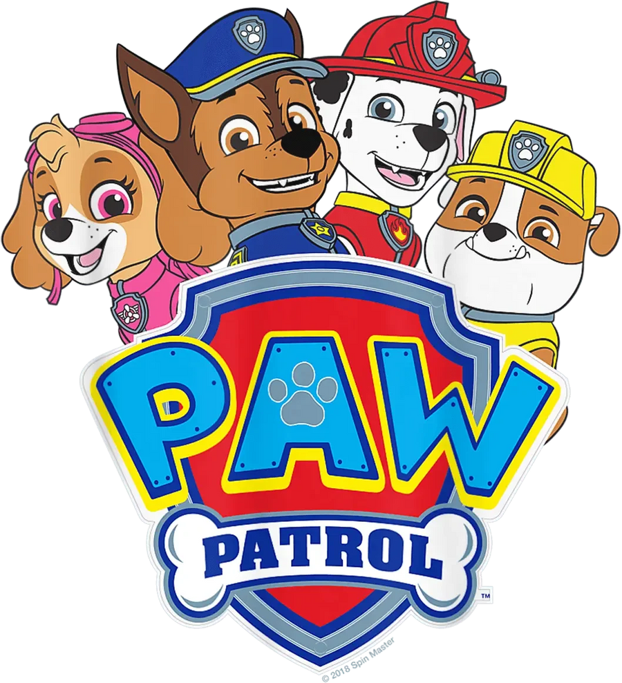 Paw Patrol Friends Design - DTF Ready To Press