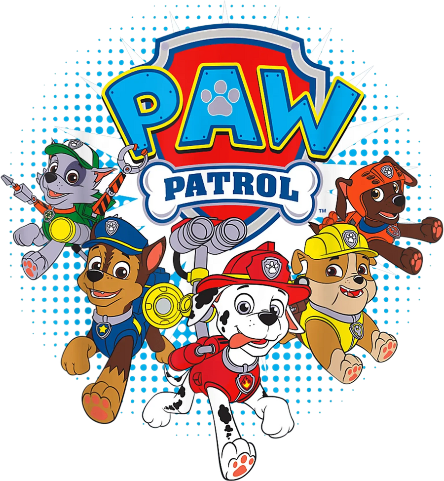 Paw Patrol Party Boys Design - DTF Ready To Press
