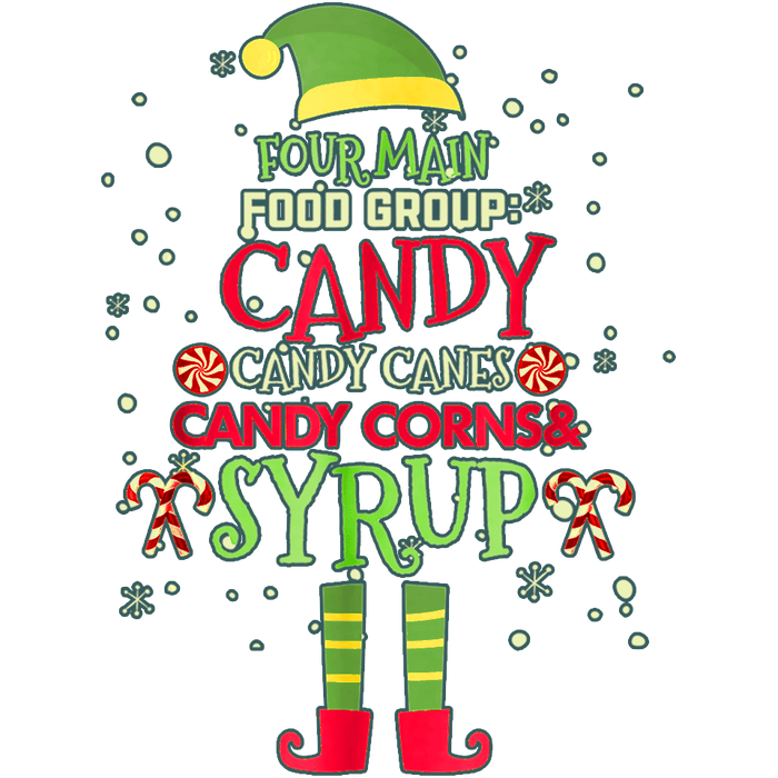 Christmas Candy Design - DTF Ready To Press - DTF Center